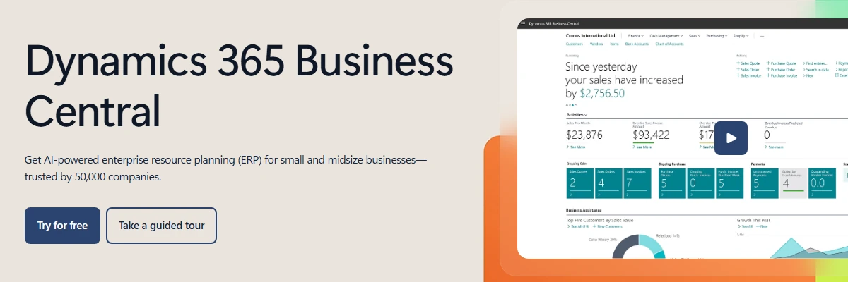 Microsoft Dynamics 365 Business Central